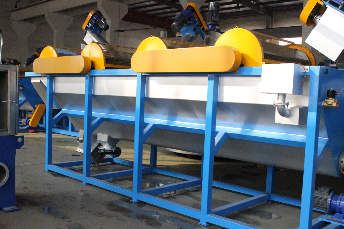 Sink Float Separation Tank - Plastic Recycling Machines